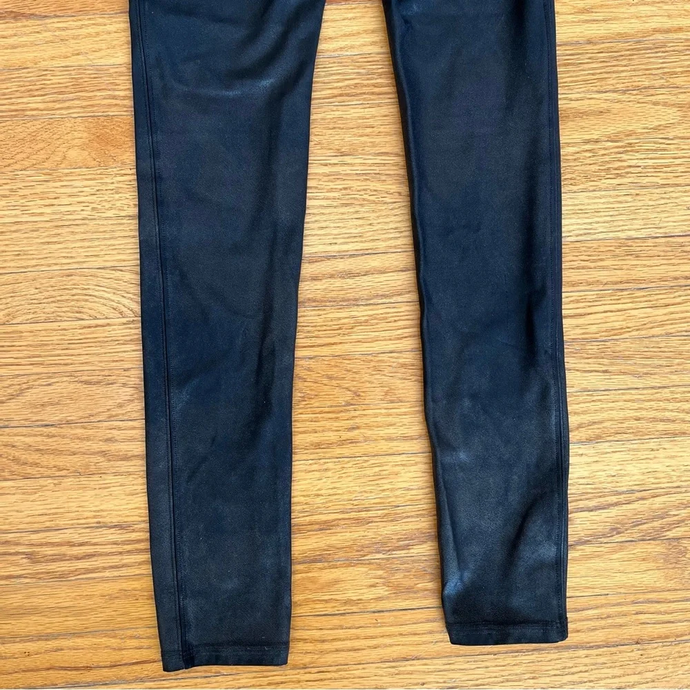 Spanx Black Faux Leather Leggings - Picture 13 of 14